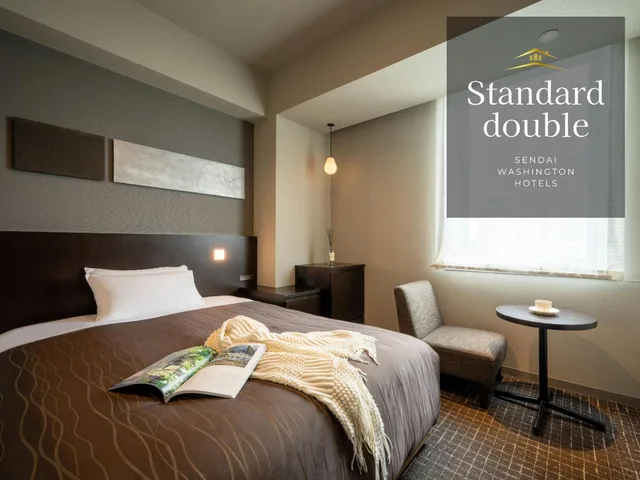 غرفة قياسية مفردة للمدخنين، Sendai Washington Hotel 3/3