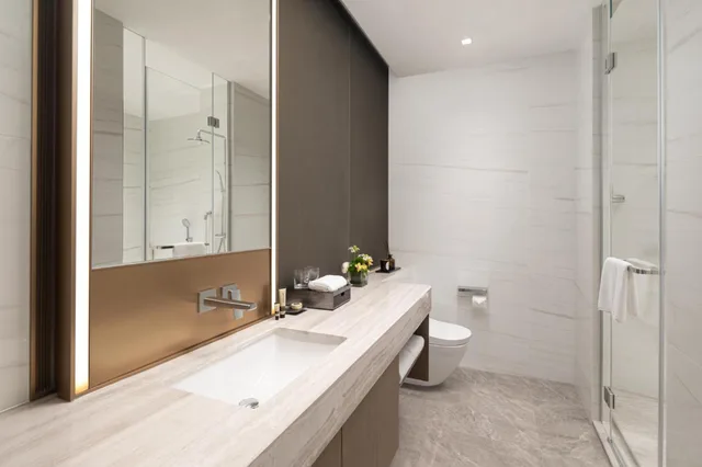 غرفة بريميير بسرير كينج بغرفة نوم واحدة، Ascott Pazhou Guangzhou 2/2