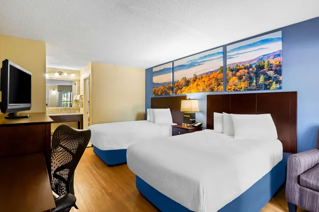 غرفة بسريرين مزدوجين للمدخنين، Days Inn by Wyndham Petersburg/South Fort Lee 4/5