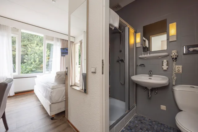 غرفة صغيرة مزدوجة، Fletcher Hotel-Restaurant De Witte Raaf 4/4