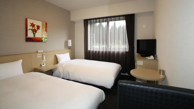 غرفة حصرية بسريرين منفصلين، Hotel Route-Inn Kesennuma 1/1