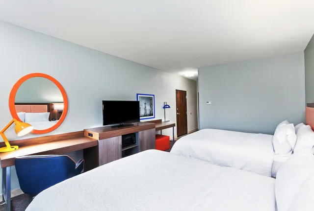 غرفة بسريرين كوين، Hampton Inn Ozona 3/5