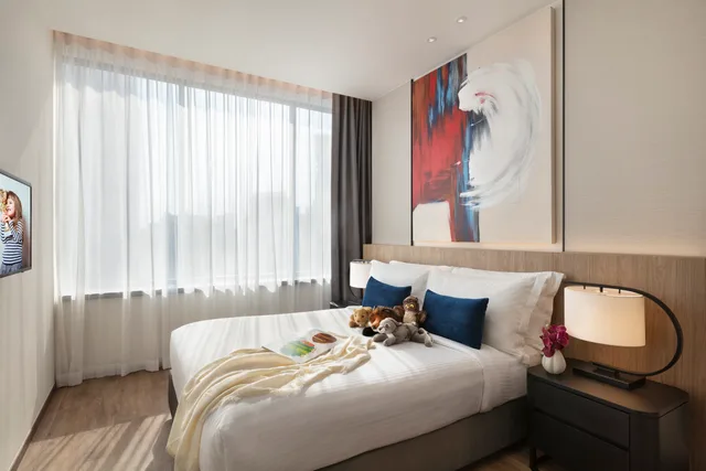 غرفة متصلة تنفيذية بـ3 غرف نوم، Ascott Embassy Sathorn 1/5