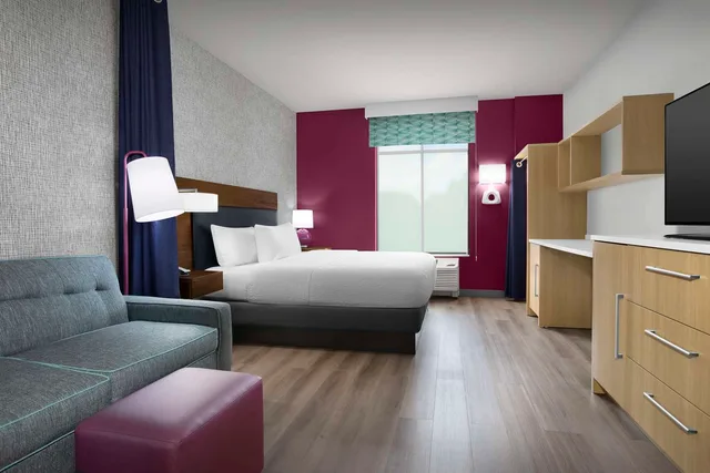جناح استوديو بسرير كينج لذوي الإعاقة، Home2 Suites By Hilton Clarksville/Ft. Campbell 1/2