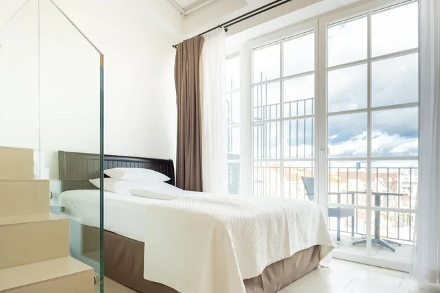 غرفة قياسية بإطلالة على الحديقة بشرفة مفردة بسرير مزدوج، Hotel Spiess Spiess Appartement Pension 2/4