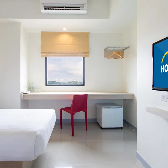 غرفة قياسية بسرير مزدوج، Hop Inn Rayong 6/8