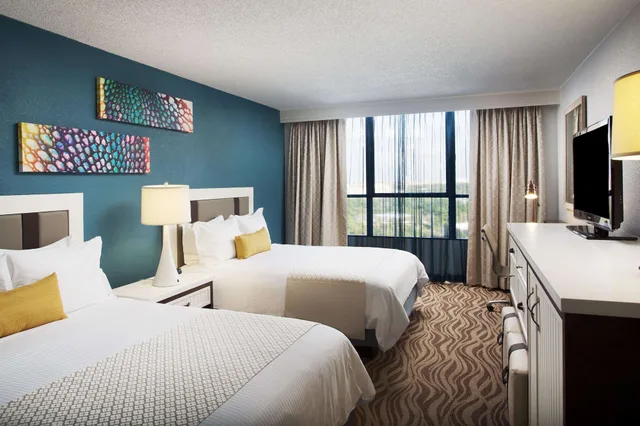 Room, 2 Queen Beds, Disney View, Resort View، Wyndham Lake Buena Vista Disney Springs Resort Area 1/3