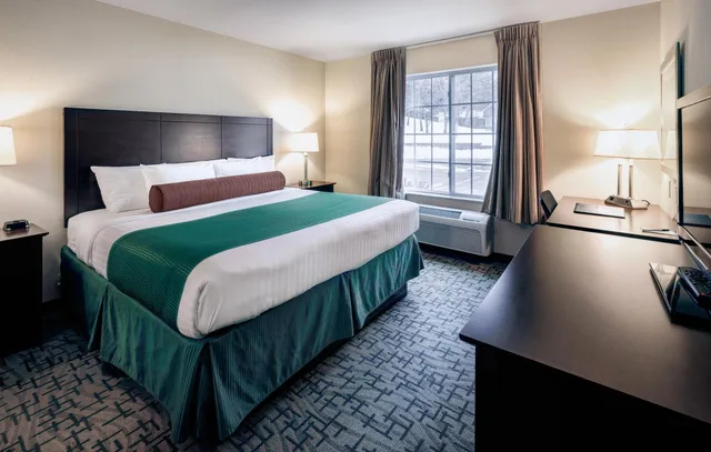 Room, King Bed, Cobblestone Inn & Suites Durand 7/8