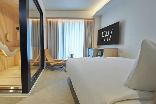 Room, Queen Bed, Sauna، FAV LUX Kagoshima Tenmonkan 1/2
