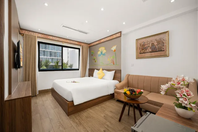 Semi Room, Family, 2 Semi Double Beds, City View، Pharaoh Boutique Hotel Danang 1/1