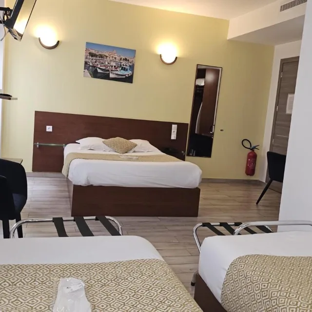 غرفة عائلية، Massilia Hotel 9/10