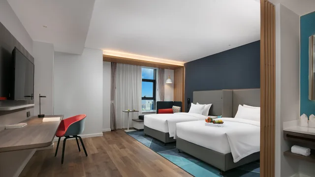 غرفة قياسية بسريرين منفصلين، Holiday Inn Express Hengyang High-Tech Zone 2/6