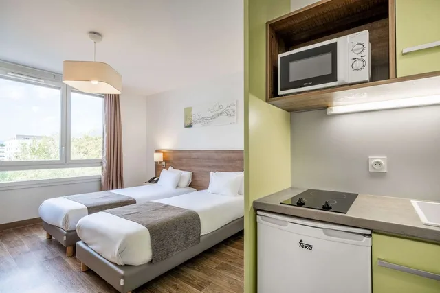 Efficiency, Suite, Twin Beds، Adagio Access Grenoble Université 3/4