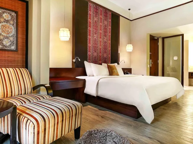 شقة ديلوكس بسريرين مزدوجين بغرفتي نوم، Novotel Lombok Resort and Villas 8/10