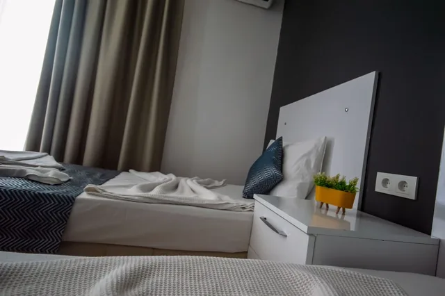 غرفة قياسية بسريرين منفصلين، Moonbow Beach Hotel 3/7