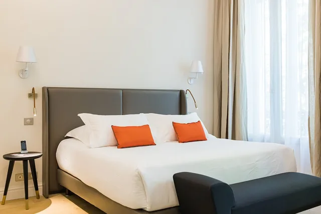 غرفة بريستيج بسرير كينج، Villas Foch Boutique Hotel and Spa Bordeaux 1/4