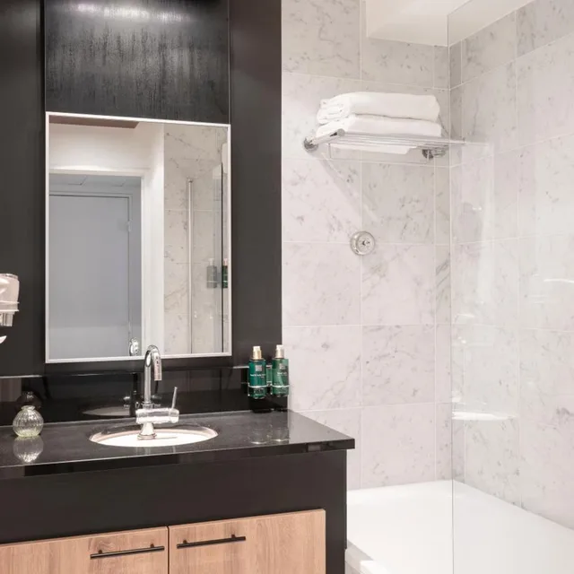 شقة عائلية بسرير مزدوج بغرفة نوم واحدة، Residhome Val D Europe Hotel 2/4