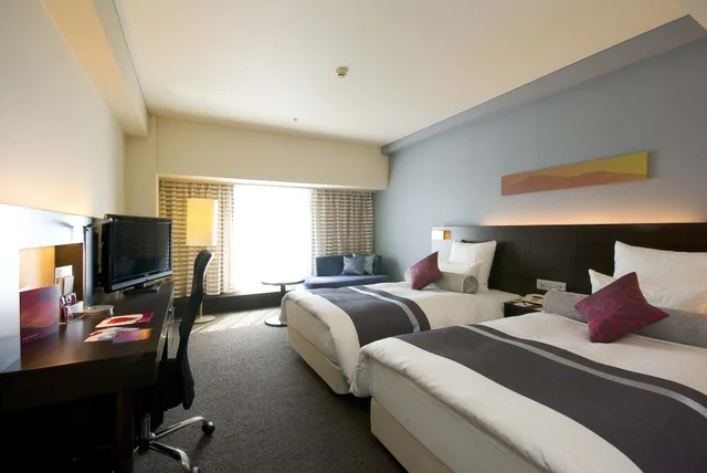 غرفة بريميير بسريرين منفصلين في طابق مرتفع، Crowne Plaza Ana Kumamoto New Sky 1/8