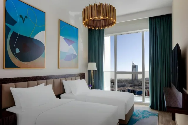 1 Bedroom, Duplex, Superior, Apartment, King Bed، Avani+ Palm View Dubai Hotel & Suites 1/8