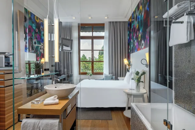 Garden, Deluxe, Twin Beds، Hotel Metropole Geneve 5/5