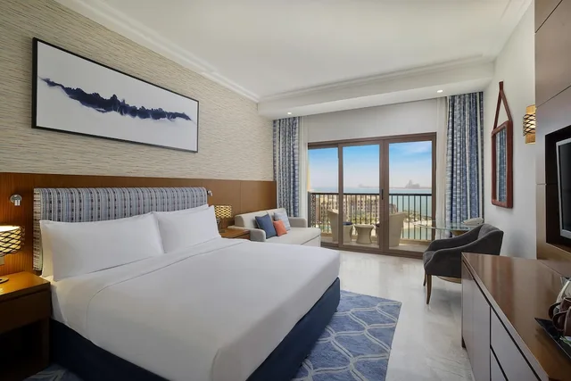 Room, King Bed, Island View, Balcony، Double Tree by Hilton Resort and Spa Marjan Island 1/11