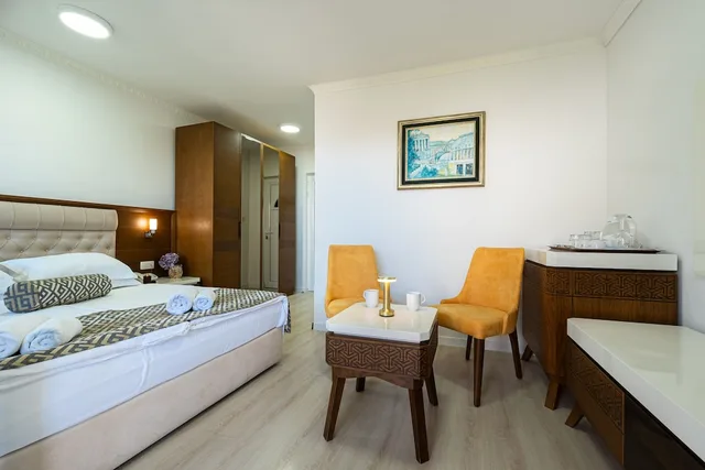 استوديو بسريرين منفصلين بإطلالة على الحديقة، Hotel Adrovic 1/4
