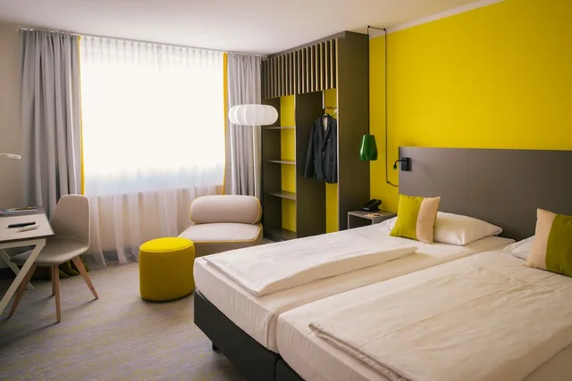 غرفة كومفورت بسريرين منفصلين، Vienna House Easy by Wyndham Amberg 2/4