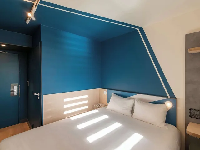 غرفة بسريرين منفصلين، Ibis Budget Lyon Confluence 6/10