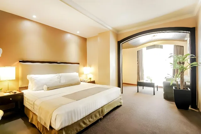 استوديو بسرير كينج، Makati Palace Hotel 1/2