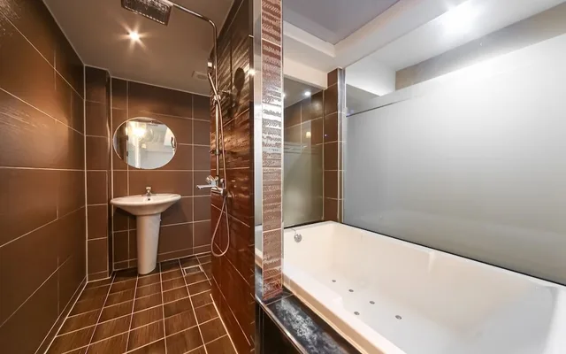 جناح بسرير مزدوج وسرير فردي، Hotel Aria Nampo 10/10
