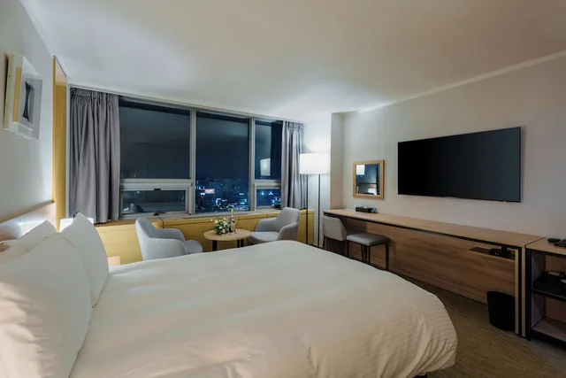 غرفة قياسية بسرير مزدوج، Interciti Hotel 4/9