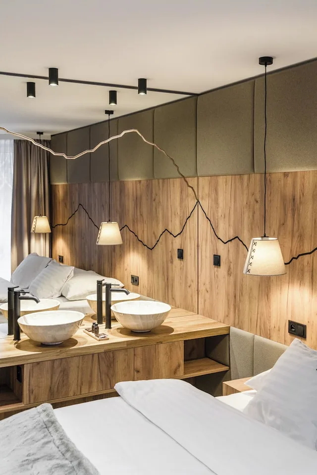 غرفة سوبيريور بسرير كوين، Wellness Hotel Svornost 6/6