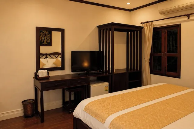 غرفة ديلوكس بسرير مزدوج، Luang Prabang Legend Hotel 10/10