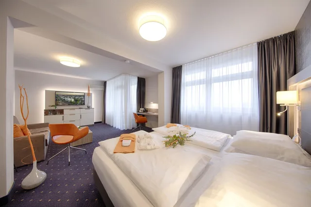 غرفة تنفيذية ركنية بسرير مزدوج، Best Western Plus Hotel Steinsgarten 2/8