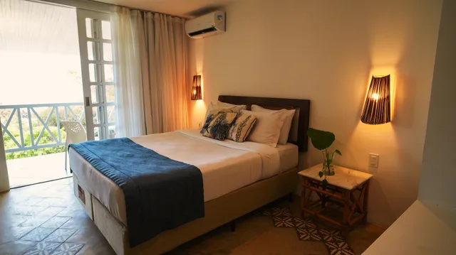 غرفة بسرير مزدوج بإطلالة على البحر، Pratagy Beach All Inclusive Resort 1/5