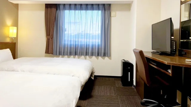 غرفة قياسية بسريرين منفصلين، Hotel Route-Inn Yurihonjyo 2/2