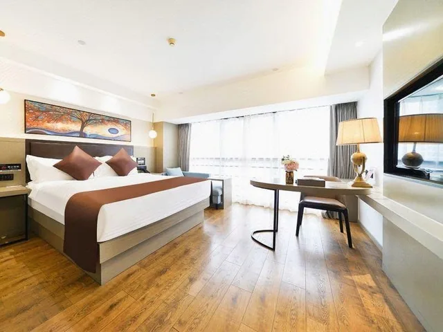 Feature, Queen Bed، Gya Suzhou Industrial Park Jinji Lake Oriental Gate Hotel 1/3
