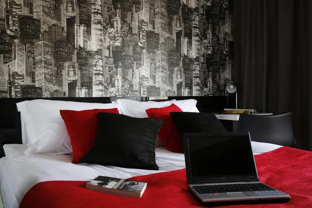غرفة بسرير مزدوج أو سريرين منفصلين، Hotel Samm Bistro Spa Boutique Class 7/10