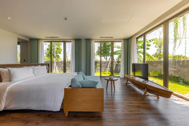 3 Bedrooms, Vip, Villa, 3 King Beds, Living Area, Bellerive Hoi An Resort & Spa 1/1