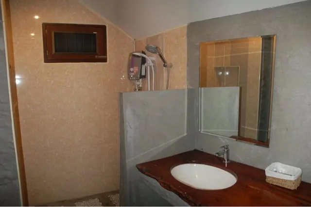 غرفة قياسية بسرير مزدوج، Ruen Purksa Resort 6/8