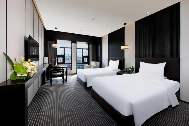 غرفة بسريرين منفصلين، Xi'an Eastern House Boutique Hotel 3/10