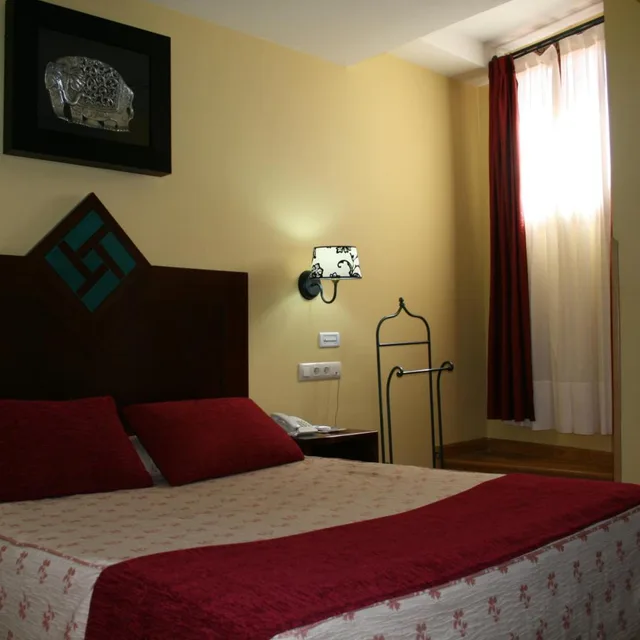 غرفة بسرير مزدوج أو سريرين منفصلين، La Casa Mudejar Hotel Spa 7/10