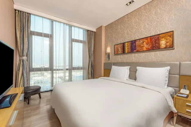جناح بسرير فردي بـ3 غرف نوم بمطبخ، Holiday Inn Express Beijing Yizhaung 2/6