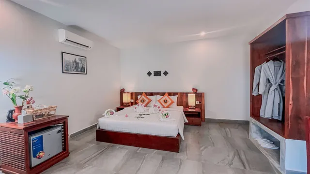 استوديو بسرير كينج بشرفة، Indra Angkor Residence 7/10