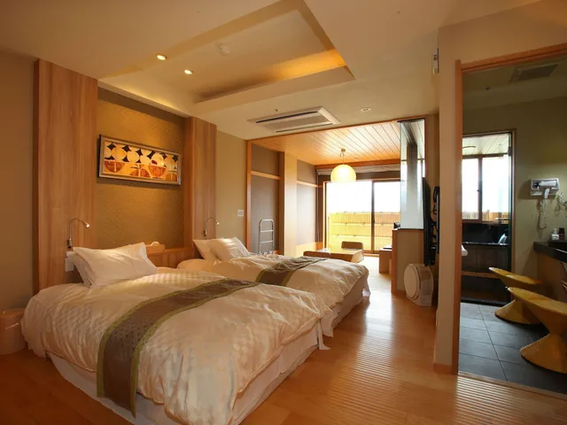 Japanese Western, Standard, Twin Beds, Outdoor Bath، Hanayagi no Sho Keizan 1/2