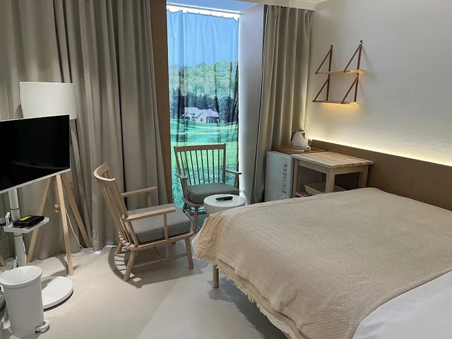 غرفة كلاسيكية بسرير مزدوج، Jeju Slim Hotel 5/7