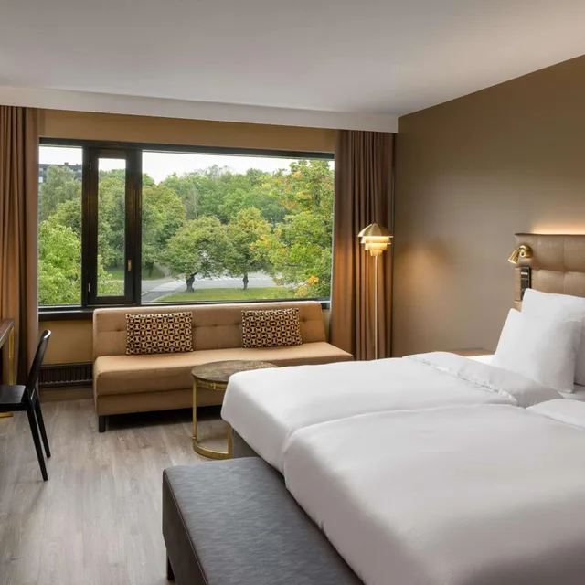غرفة قياسية بإطلالة على النهر، Radisson Blu Marina Palace 4/7