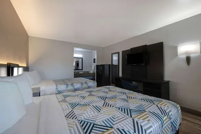 غرفة ديلوكس بسريرين كوين للمدخنين، Motel6 Buttonwillow, CA - Central 2/4