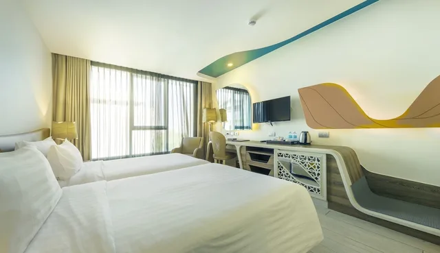 غرفة سوبيريور بسريرين منفصلين، Le Tada Parkview Hotel 1/8