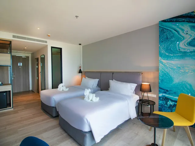 غرفة ديلوكس، Fortune Saeng Chan Beach Rayong 3/8